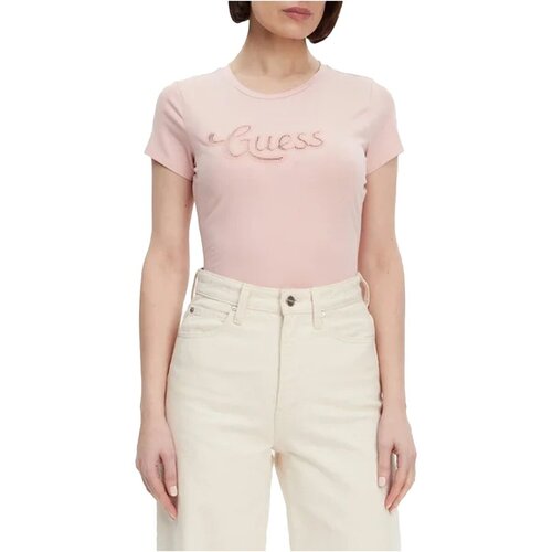 Guess Majice &amp;amp; Polo majice W5GI47 KA0Q1 Rožnata Slike