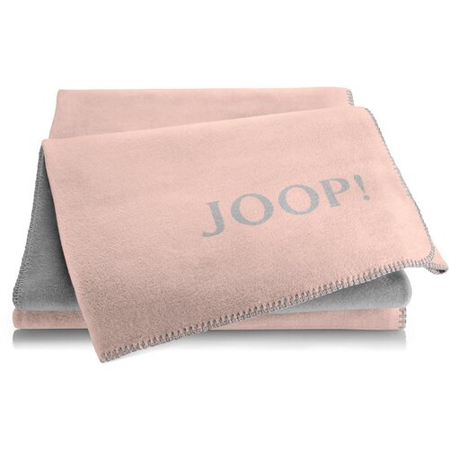 Joop! odeja uni doubleface 150/200 cm barve grafita, sivoroza Slike