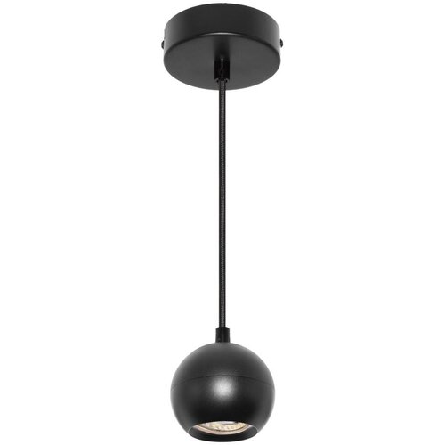 Osram Luster na sajli SPOT SPHERAL 1xGU10/6W/230V crna Slike