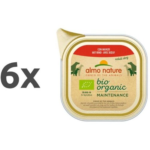 Almo Nature Bio Organic - govedina - 100 g 6 x 100 g Cene