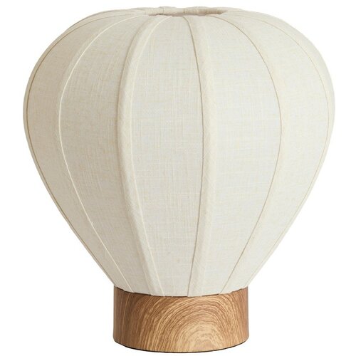 Light &amp;amp; Living Krem metalna stolna lampa s tekstilnim sjenilom (visina 36 cm) Kyzo &amp;ndash; Slike