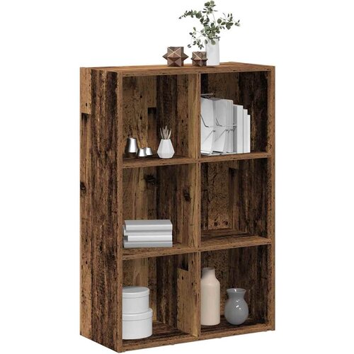 vidaXL Book Cabinet/Sideboard Old Wood 66x30x98 cm Inženirski les Cene