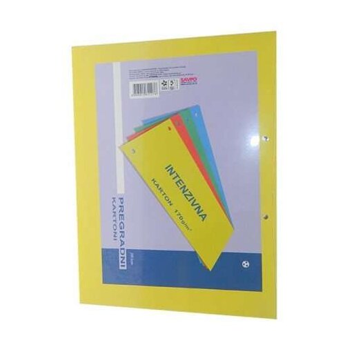 Savpo Pregradni karton A4 295x230mm 1/100 plavi intenzivni Cene