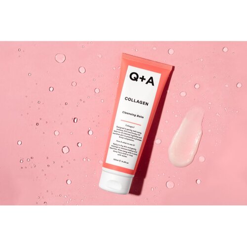 Q+A Collagen čistilni balzam za odstranjevanje ličil s hranilnim učinkom 125 ml Slike