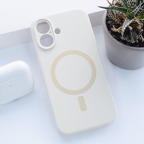  Maska za iPhone 16 Plus krem Mag Case PureTone Cene