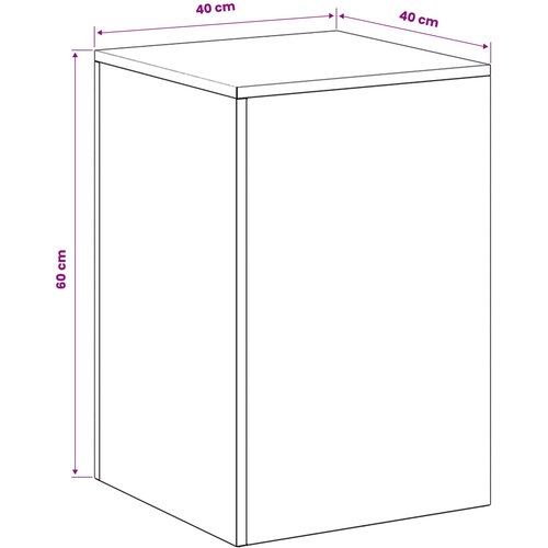  Stalak za biljke 2 pcs Rđa 40 x 40 x 60 cm Otporni čelik Slike