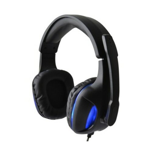 Havit HV 2190D gaming, Blacko/plave sa mikrofonom slušalice Slike