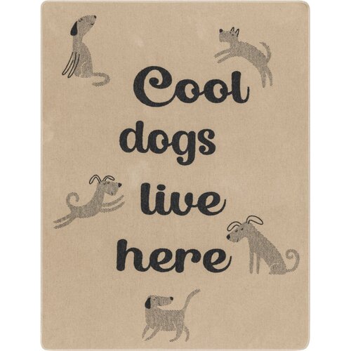David Fussenegger Odeja za hi&amp;scaron;ne ljubljenčke &amp;quot;cool dogs live here&amp;quot; - 1 kos. Slike