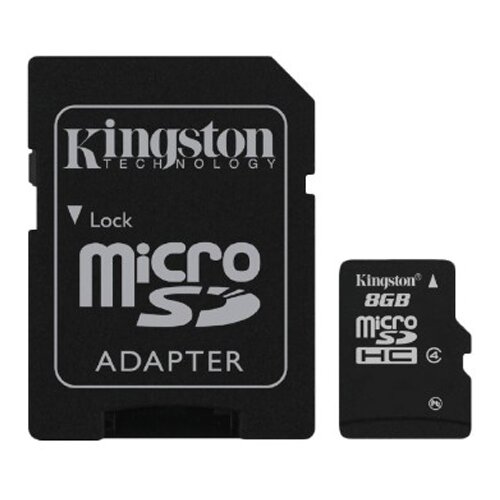 Kingston Memorijska kartica sa adapterom 8GB mSd-8GB/CL4+Ad/King Cene