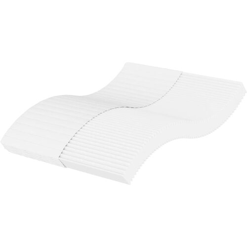 VidaXL Madrac od pjene bijeli 140 x 190 cm tvrdoća H2 H3 Slike