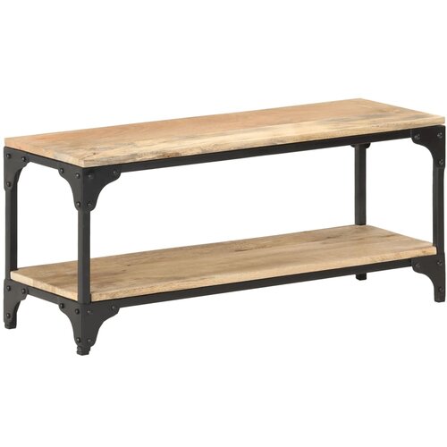 Furnova Klubska mizica 90x30x40 cm trden mangov les, (21914770) Slike