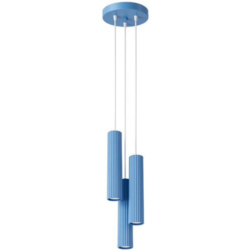 Sollux Lighting Viseča svetilka KARBON 3P svetlo modra, (5000352225) Cene