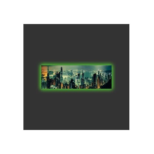 Opviq Slika na platnu sa LED osvetljenjem 30x90cm Slike