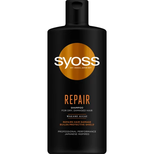 Syoss Repair Shampoo šampon za poškodovane lase za suhe lase 440 ml za ženske
