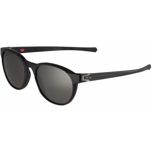 Oakley Športna sončna očala 'REEDMACE' temno siva / črna / srebrna