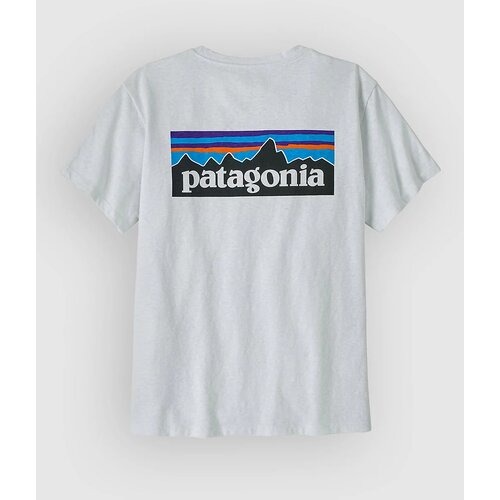 Patagonia P-6 Logo Responsibili T-Shirt fiber white Cijene