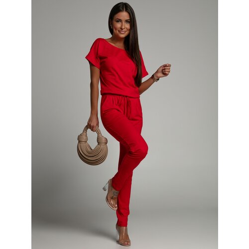 Fasardi Red overall with bow Slike
