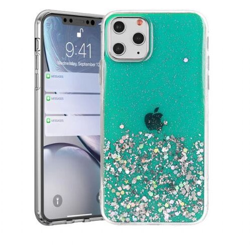 Nillkin silikonski ovitek z bleščicami sparkle za iphone 13 6.1 - zelen Cene