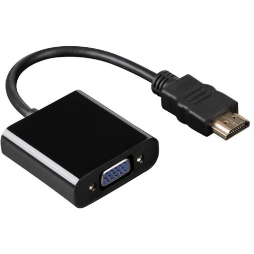Hama 00200343 prilagodnik za video kabel 0,15 m HDMI Tip A (Standard) VGA (D-Sub) Crno Slike
