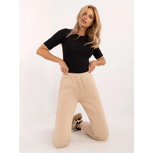 My Red Lips Sweatpants-EM-DR-661.00-beige