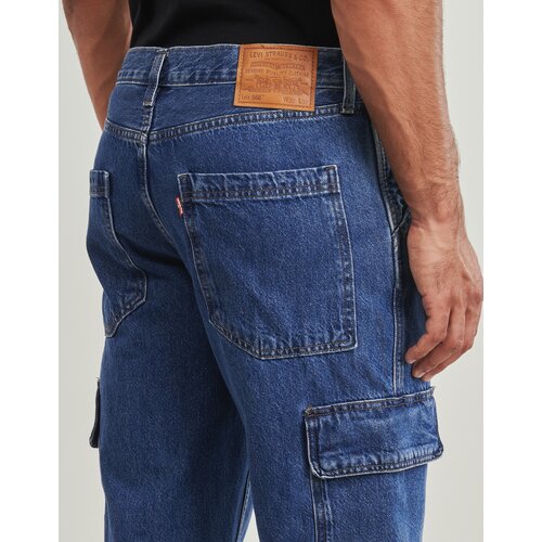 Levi&amp;#039;s Hlače cargo 568&amp;reg; LOOSE STRT CARGO Modra Slike