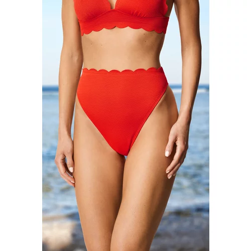 Hunkemöller Bikini hlačke oranžno rdeča