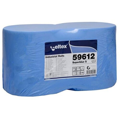 Celtex Industrijske papirnate brisače Superblue S, 3-slojne, modre, 2 kosa Cene
