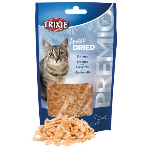 Trixie premio freeze dried shrimps 25g Slike
