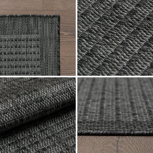 Ayyildiz Carpets Temno siva zunanja preproga 160x230 cm Giza &amp;ndash; Slike