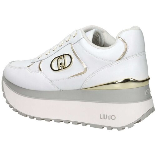 Liu Jo Modne superge MAXI WONDER PLUS 01 BF5011P0102 Bela Slike