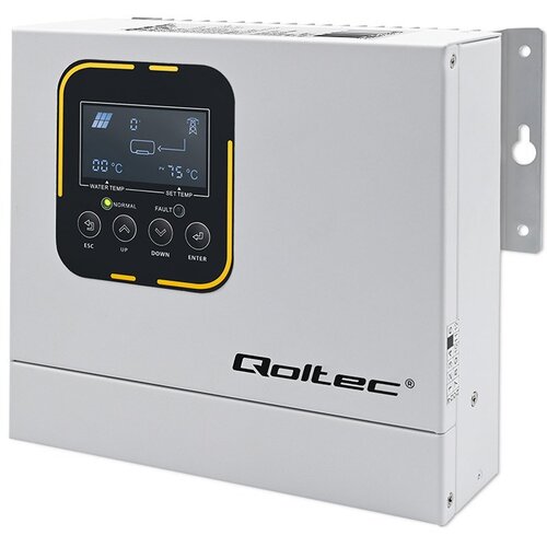 Qoltec Inverter ECO Solar Boost Water Heating Solar Inverter | MPPT | BYPASS | LCD | 4kW Slike