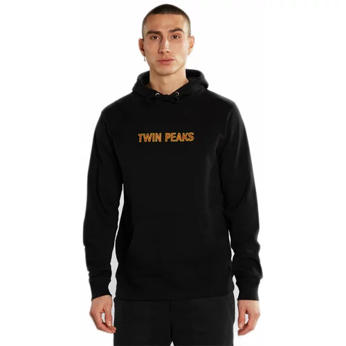 DEDICATED Hoodie Falun Twin Peaks Logo Black