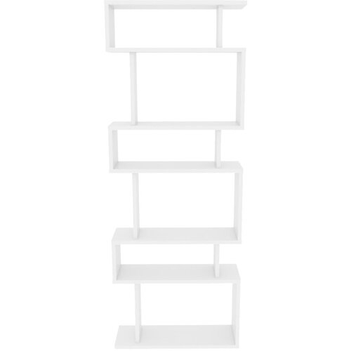 Kalune Design Bijela polica za knjige 60x160 cm Bates - Slike