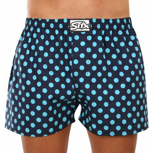 STYX Men's shorts art classic rubber polka dots Slike