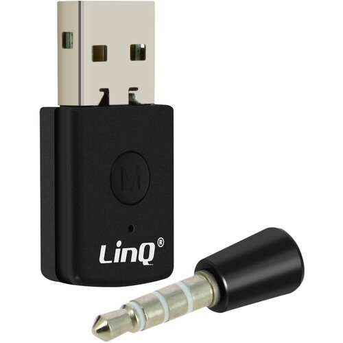 LINQ Bluetooth ključ Brezžične slu&scaron;alke USB za PS4, Črna, (5000191831) Cene