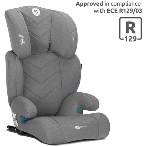 Lorelli Speed Gt autosjedalica I-Size Isofix 100-150cm, Grey Slike