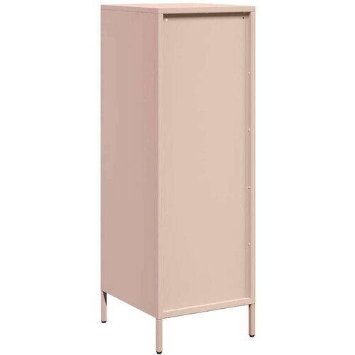 VidaXL Visoka omara roza 39x35x103,5 cm jeklo Slike
