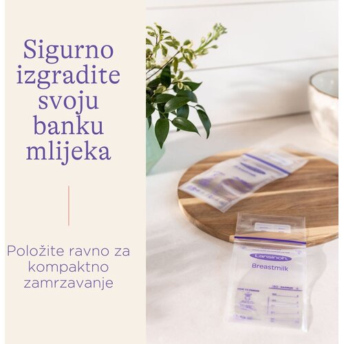 Lansinoh vrećice za pohranu izdojenog mlijeka - 25 kom Slike