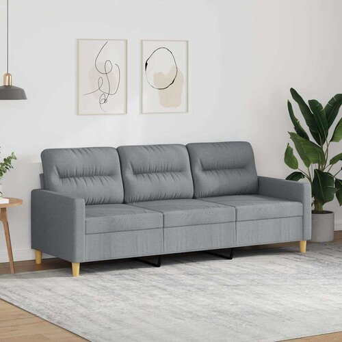  Trosjed od tkanine svjetlosivi 180 cm Cijene