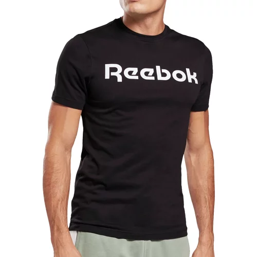 Reebok Majica Classic Graphic Series Linear Logo GJ0136 Črna Slim Fit