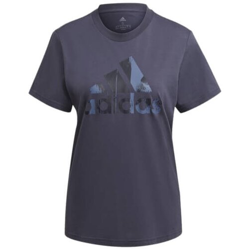 Adidas ženska majica aop t temno modra Cene