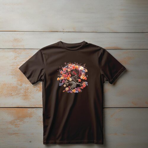 CAMISETA Majica sa &scaron;tampanim printom Cam 411, Dečija, Čokolada Cene