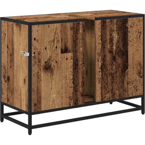 Kupaonski ormar Staro drvo 80 x 33 x 60 cm Konstruirano drvo Slike