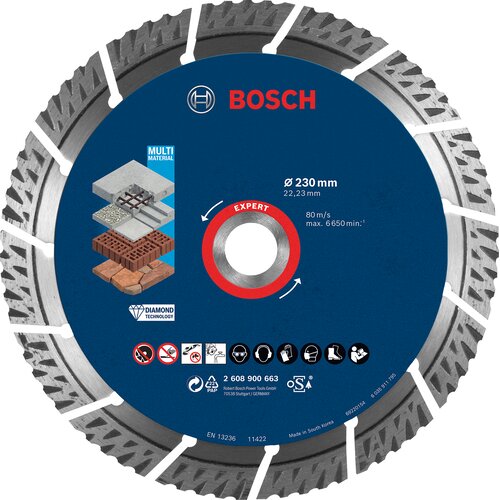 Bosch PROFESSIONAL diamantna rezalna plo&scaron;ča Expert MultiMaterial 230 mm, 1 kos, 2608900663 Cene