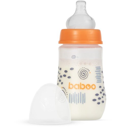 Baboo Anti-colic Feeding Bottle antikolična steklenička Blue Haze, 3+ months 250 ml Cene