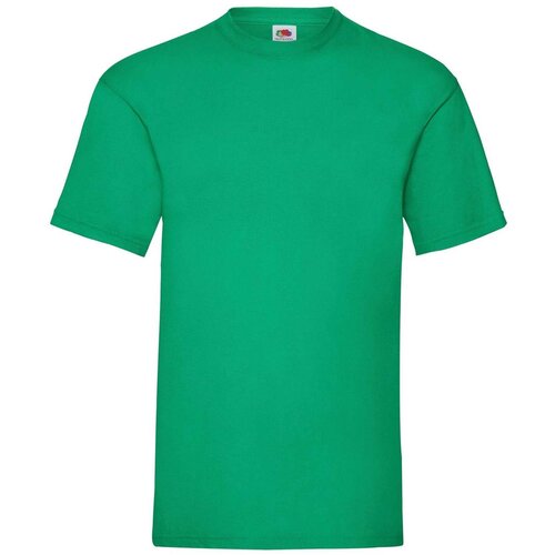 Fruit Of The Loom Zielona koszulka męska Valueweight Slike