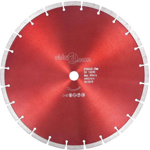 vidaXL Diamantni rezalni disk iz jekla 350 mm Cene
