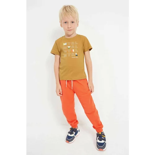 Mayoral Otroške hlače oranžna barva