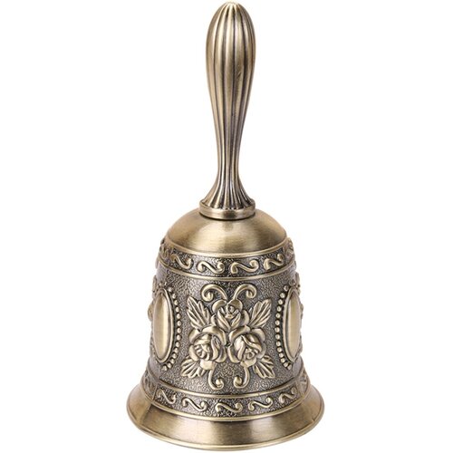 INF Ročna zvonček iz cinkove zlitine v evropskem slogu - za restavracije in bare Bronze, (5000243361) Cene