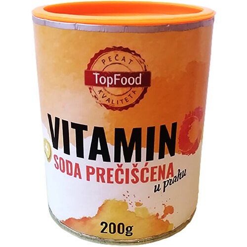 Top Food Vitamin C i prečišćena soda bikarbona, 200g Slike